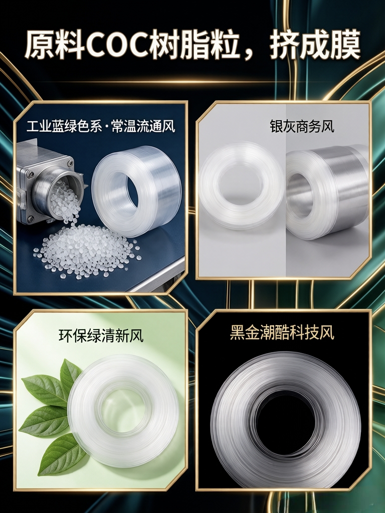 多行业材料实验成功案例|流延膜实验设备 COC 特种材料成型实测 - 小型实验室精密挤出机-哈尔技术